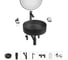 Акционный набор Wellsee 7 в Coax накладная раковина 36x36 см 20218235R 1