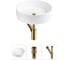 Акционный набор Wellsee 3 в Coax накладная раковина 30x30 см 20213917R 1