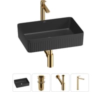 Акционный набор Wellsee 4 в Festive Fox 2.0 накладная раковина 50x35 см 20213762R