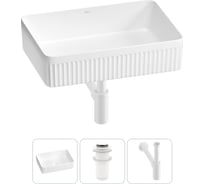 Акционный набор Wellsee 3 в Festive Fox 2.0 накладная раковина 50x35 см 20213521R