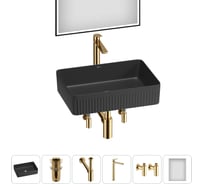 Акционный набор Wellsee 6 в Festive Fox 2.0 накладная раковина 50x36 см 20218077R