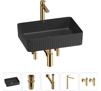 Акционный набор Wellsee 5 в Festive Fox 2.0 накладная раковина 50x35 см 20213765R