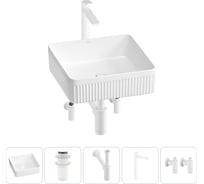 Акционный набор Wellsee 5 в Festive Fox 2.0 накладная раковина 36x36 см 20213497R