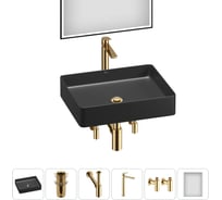Акционный набор Wellsee 6 в FreeDom 2.0 накладная раковина 51x40 см 20217925R