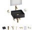 Акционный набор Wellsee 7 в FreeDom 2.0 накладная раковина 30x30 см 20217872R 1