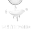 Акционный набор Wellsee 7 в Carefree Dove накладная раковина 53x33 см 20218368R 1