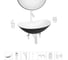 Акционный набор Wellsee 7 в Carefree Dove накладная раковина 60x36 см 20218388R 1