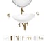 Акционный набор Wellsee 7 в Carefree Dove накладная раковина 53x33 см 20218367R 1