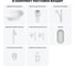Набор Wellsee 7 в 1 Saint-Germain накладная раковина 56x37 см 20218554R 13