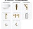 Набор Wellsee 7 в 1 Saint-Germain накладная раковина 56x37 см 20218553R 13