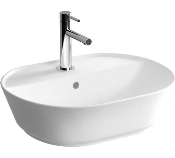 Раковина-чаша VITRA Geo овал, 55 см 7428B003-0001