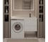 Тумба с раковиной RUVANN DUET 60 + Даллас 120 правый в ванную подвесная Т.DUET.П-60П-KIT-DAL120P 2
