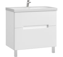 Тумба с раковиной RUVANN KANI 80 + Moduo 80 в ванную напольная Т.KANI.П-80Н-KIT-MOD