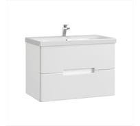 Тумба с раковиной RUVANN KANI 80 + Moduo 80 в ванную подвесная Т.KANI.П-80П-KIT-MOD