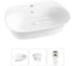 Набор Wellsee 3 в 1 Excellence Pro накладная/подвесная раковина 65x46 см 20217001R 1