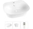 Набор Wellsee 3 в 1 Excellence Pro накладная/подвесная раковина 50x46 см 20216997R 1