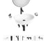 Набор Wellsee 7 в 1 Brillant iCon накладная раковина 50x40 см 20218728R 1