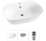 Набор Wellsee 3 в 1 Excellence Pro накладная/подвесная раковина 65x46 см 20217000R 1