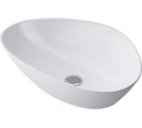 Накладная раковина AM.PM Func ассиметричная 60 см, цвет белый глянец M8FWCC50600WG