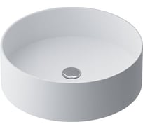 Накладная раковина AM.PM Func, круглая, 40 см, цвет белый глянец M8FWCC40400WG
