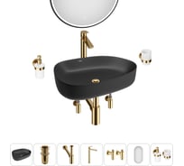 Набор Wellsee 7 в 1 Belle Spa 3.0 накладная раковина 55x40 см 20218530R