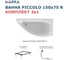 Ванна 1Marka PICCOLO 150x75 R Комплект Стандарт 2+ 01пик1770пкс2+ 6