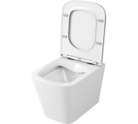 Подвесной безободковый унитаз OWL 1975 Vatter Ruta-H mini (Slim) с сиденьем OWLT190403S