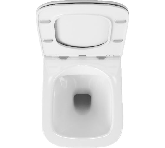 Подвесной безободковый унитаз OWL 1975 Vatter Ruta-H mini (Slim) с сиденьем OWLT190403S