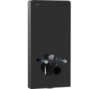 Инсталляционный модуль внешнего монтажа для подвесного унитаза ABBER черный AC0107MB