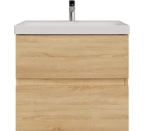Тумба с раковиной RUVANN GUSTO 50 + Moduo 50 в ванную подвесная Т.GUSTO.П-50П-KIT-MOD