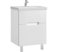 Тумба с раковиной RUVANN KANI 60 + Moduo 60 в ванную напольная Т.KANI.П-60Н-KIT-MOD