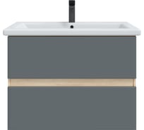 Тумба с раковиной RUVANN GLORY 70 + Como 70 в ванную подвесная Т.GLORY.П-70П-KIT-COM
