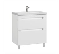 Тумба с раковиной RUVANN BRAVA 80 + Moduo 80 в ванную напольная Т.BRAVA.П-80Н-KIT-MOD