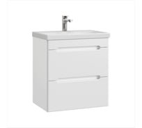 Тумба с раковиной RUVANN BRAVA 50 + Moduo 50 в ванную подвесная Т.BRAVA.П-50П-KIT-MOD