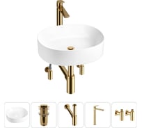 Набор Wellsee 5 в 1 Belle Spa 2.0 накладная раковина 45x42 см 20212535R