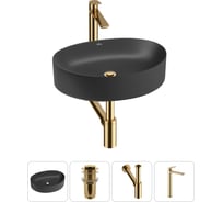 Набор Wellsee 4 в 1 Belle Spa 2.0 накладная раковина 50x38 см 20212601R