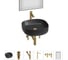 Набор Wellsee 6 в 1 Belle Spa 3.0 накладная раковина 45x45 см 20218513R 1