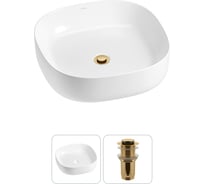 Набор Wellsee 2 в 1 Belle Spa 3.0 накладная раковина 45x45 см 20212691R