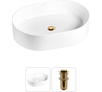 Набор Wellsee 2 в 1 Belle Spa накладная раковина 50x37 см 20212507R