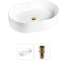 Набор Wellsee 2 в 1 Belle Spa накладная раковина 50x37 см 20212507R 1