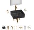 Набор Wellsee 7 в 1 Festive Fox 2.0 накладная раковина 36x36 см 20218052R 1
