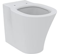 Напольный пристенный унитаз соло Ideal Standard E004201 CONNECT AIR AquaBlade горизонтальный выпуск 00050983