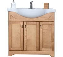 Тумба с раковиной Orange Классик тик F7-85TU2+RA