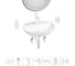 Набор Wellsee 7 в 1 Cute Twin R накладная раковина 50x42 см 20218962R 1