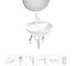 Набор Wellsee 6 в 1 Cute Twin R накладная раковина 42x42 см 20218950R 1