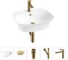 Набор Wellsee 5 в 1 Excellence Pro накладная/подвесная раковина 50x46 см 20217117R 1
