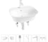 Набор Wellsee 6 в 1 Excellence Pro накладная/подвесная раковина 50x46 см 20217174R 1
