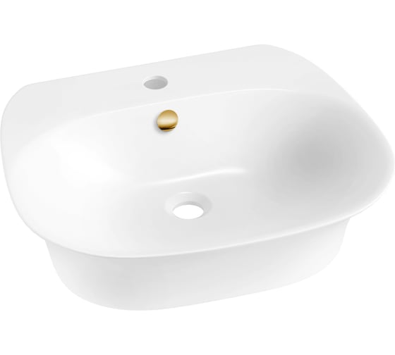 Набор Wellsee 6 в 1 Excellence Pro накладная/подвесная раковина 55x46 см 20217172R