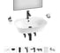 Набор Wellsee 8 в 1 Excellence Pro накладная/подвесная раковина 60x47 см 20219047R 1
