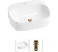 Набор Wellsee 2 в 1 Ideal накладная раковина 50x42 см 20214097R